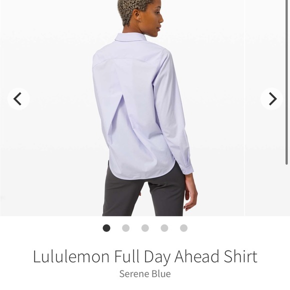 COPY - Lululemon full day ahead shirt - Picture 5 of 8